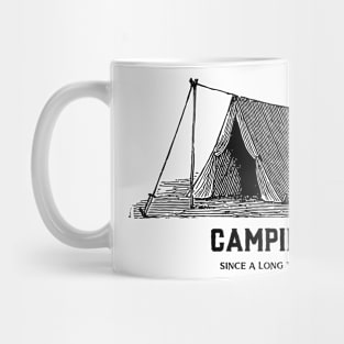 Camping Adventure Tent Since Vintage Sunset Mug